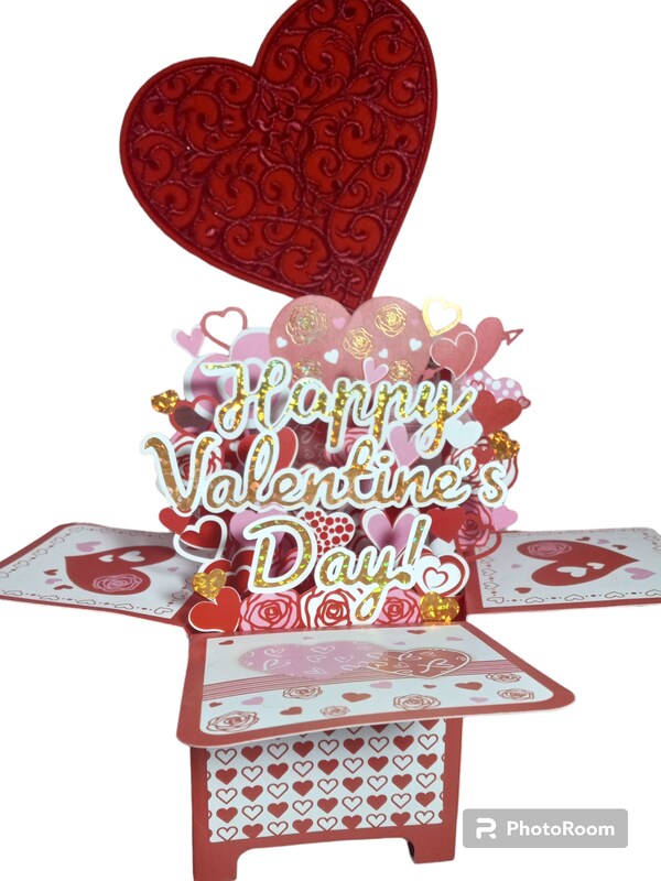 Pop up Valentine's Day Card
